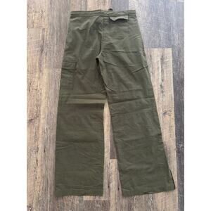Express Bleus Olive Green Wide-Leg Pants Size 5/6